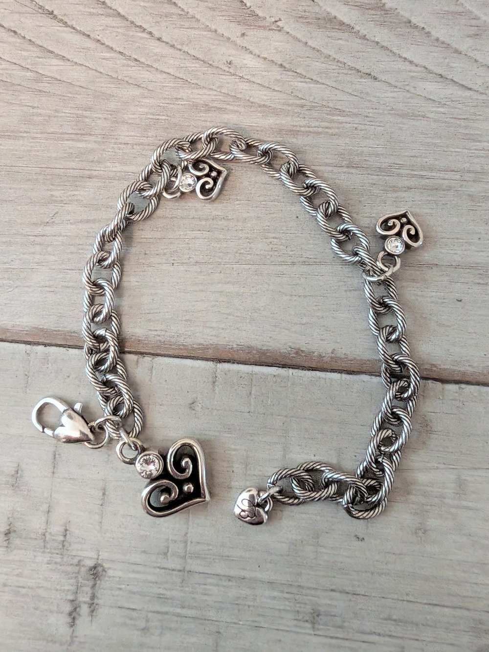 Brighton Alcazar Add A Charm Bracelet With 2 Extra Charms